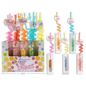 Image de 1 CRAZY POP CANDY STRAW