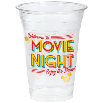 Image de Movie Night Plastic Tumbler 16oz