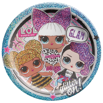 Picture of LOL Surprise Together 4 Eva 9" Prismatic Round Plates
