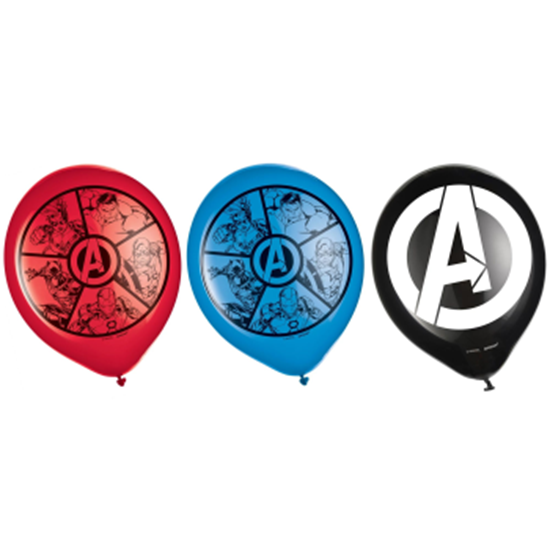 Picture of Marvel Avengers Powers Unite Printed Latex Balloons