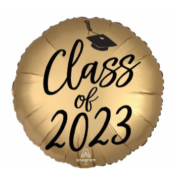Picture of 18'' FOIL - CLASS OF 2023 GOLD