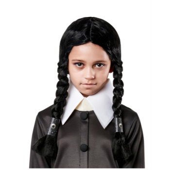 Picture of WEDNESDAY - ADDAMS FAMILY WIG - CHILD