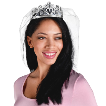 Image de Romantic Bride Veiled Tiara