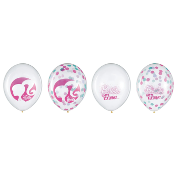 Image de Barbie Dream Together Latex Confetti Balloon