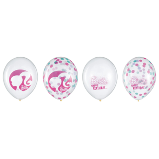 Image sur Barbie Dream Together Latex Confetti Balloon