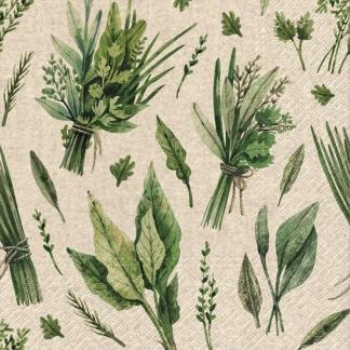 Image de HERBAL BUNCH - LUNCHEON NAPKINS