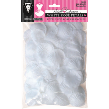 Image de WHITE ROSE PEDALS - 150PCS