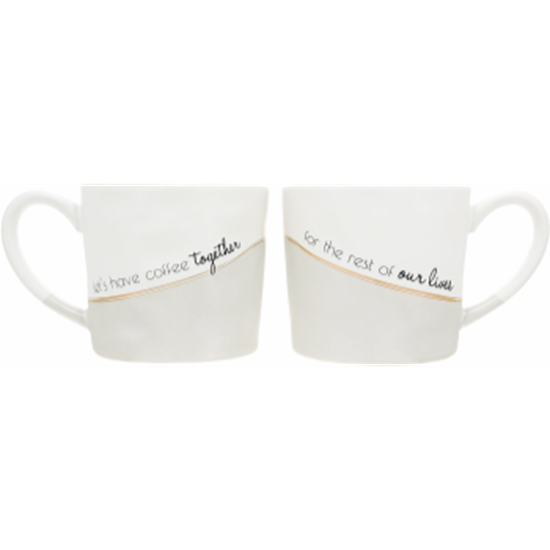 Image sur GIFT LINE - COFFEE TOGETHER 15oz MUG SET