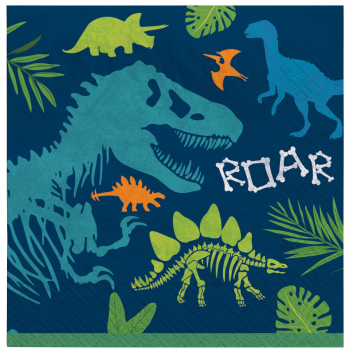 Image de DINO BLAST - DINO-MITE - BEVERAGE NAPKINS