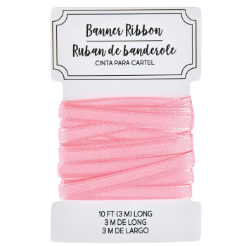 Image de DECOR - RIBBON PINK 10' LONG
