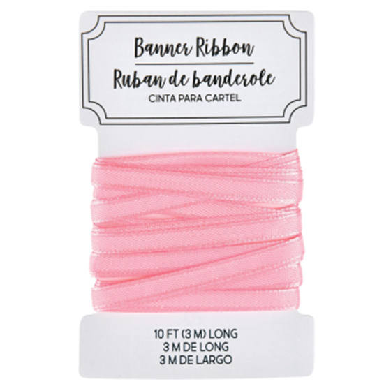 Image sur DECOR - RIBBON PINK 10' LONG