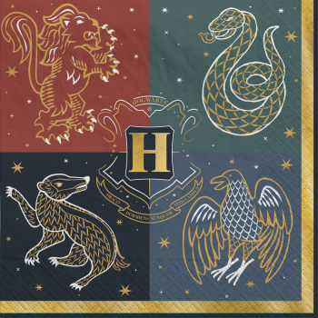 Picture of Harry Potter Hogwarts United Beverage Napkin
