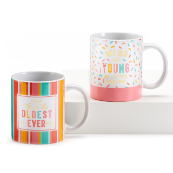 Image de GIFTLINE - BIRTHDAY MUG ASSORTMENT #2