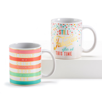 Image de GIFTLINE - BIRTHDAY MUG ASSORTMENT #1