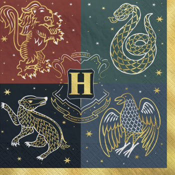 Picture of Harry Potter Hogwarts United Luncheon Napkin