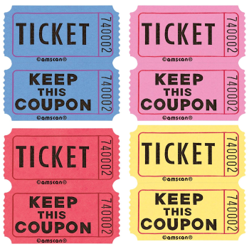 Picture of Double Ticket Roll - ASSORTED