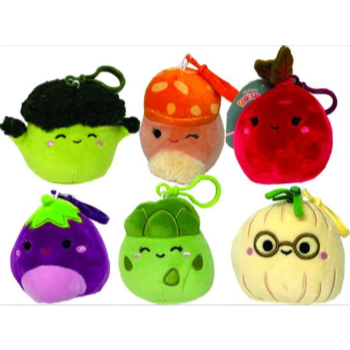 Picture of SQUISHMALLOW - 3.5'' CLIPS - ASSORTMENTS - VEGGIE SQUAD