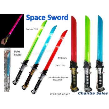 Picture of WEAPONS - SWORD - SPACE LIGHT UP & SOUND