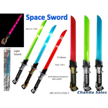 Image de WEAPONS - SWORD - SPACE LIGHT UP & SOUND