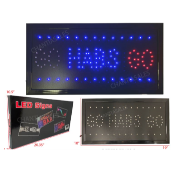 Image de HOCKEY - LED SIGN LIGHT UP - GO HABS GO 10"x19"