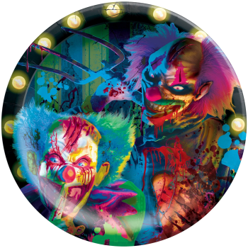 Image de Tableware - Creepy Carnival Blacklight 10" Round Plates