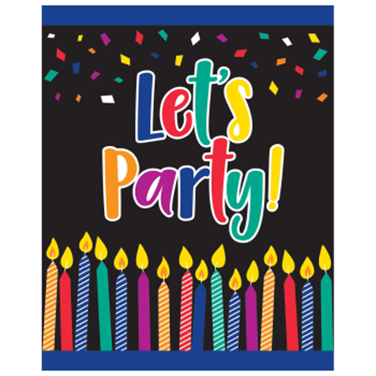 Image sur TABLEWARE - Birthday Candles Postcard Invite