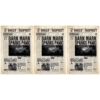 Image de Harry Potter Daily Prophet Lenticular 12"x18"