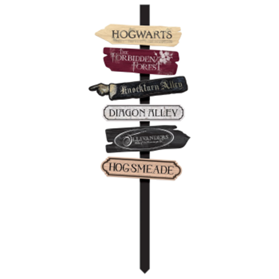 Image sur Harry Potter Directional Yard Stake 47"