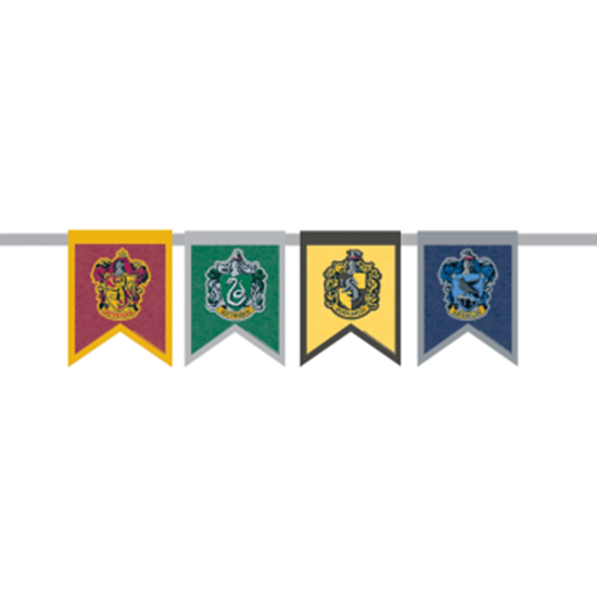 Image sur Harry Potter Hogwarts Felt Banner 6'