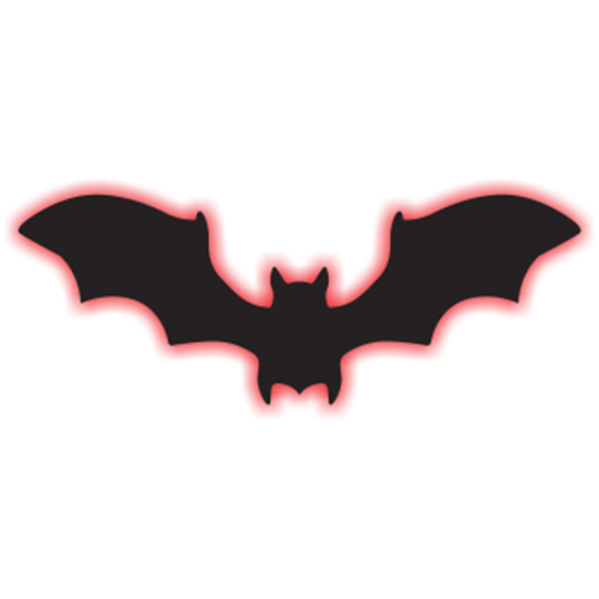 Image sur DECOR - Light-Up Bat Sign 16"