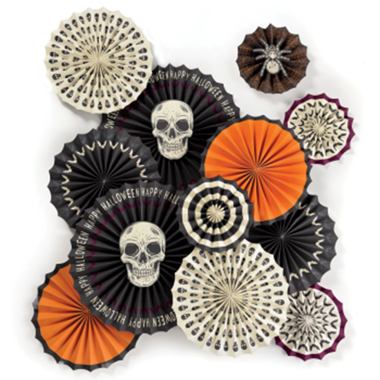 Image sur DECOR - Wicked Hauntings Paper Fan Decoration Kit