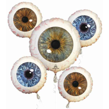 Image de BALLOON - CREEPY EYEBALL FOIL BOUQUET