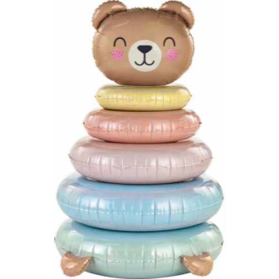 Image sur AIRLOONZ -  TEDDY STACKER - AIR FILLED