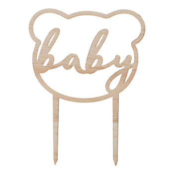 Picture of DECOR - Baby Bear Cake Topper