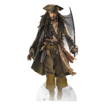 Picture of JACK SPARROW - LIFE SIZE CARDBOARD STANDEES