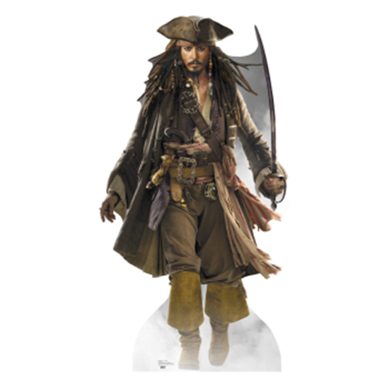 Picture of JACK SPARROW - LIFE SIZE CARDBOARD STANDEES