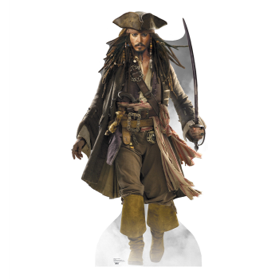 Image sur JACK SPARROW - LIFE SIZE CARDBOARD STANDEES