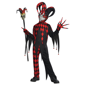 Picture of KRAZED JESTER COSTUME - BOYS LARGE