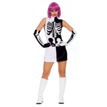 Image de PARTI SKELETON COSTUME- WOMEN SMALL
