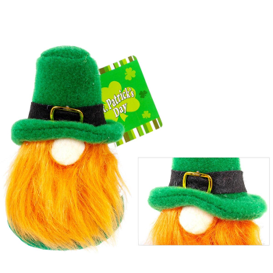 Image sur DECOR - ST. PAT'S HANGING GNOME 5"