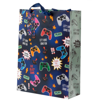 Image de JUMBO MATTE GIFT BAG - GAME ON!