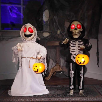 Picture of ANIMATRONIC GHOST/SKELETON DUO