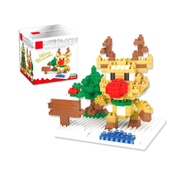 Image de FAVOUR - MINI REINDEER BUILDING BLOCKS