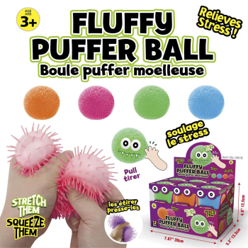 Picture of FAVOUR - FIDGET FLUFFY PUFFER BALL
