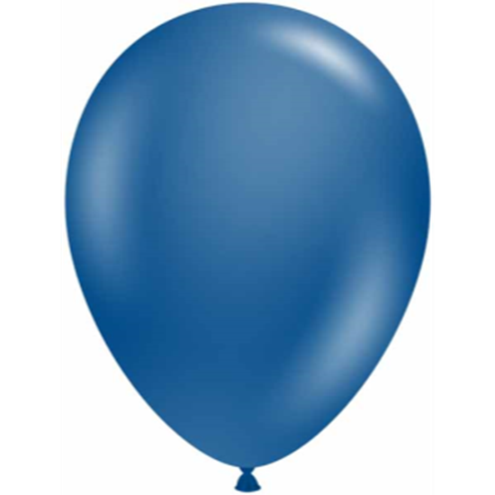 Image sur 11" CRYSTAL SAPPHIRE BLUE LATEX BALLOONS - TUFTEK