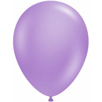 Image de 11" LAVENDER LATEX BALLOONS - TUFTEK