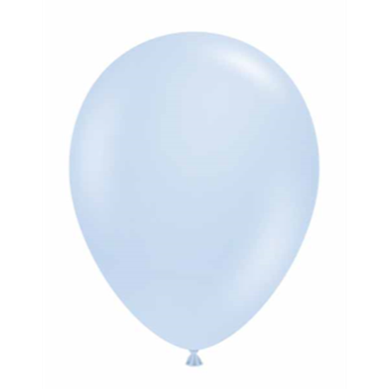 Picture of 5" MONET BABY BLUE LATEX BALLOONS - TUFTEK