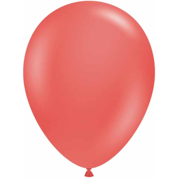 Picture of 5" ALHOA PINK CORAL LATEX BALLOONS - TUFTEK