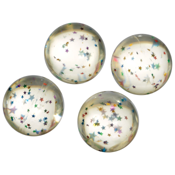 Picture of FAVOUR - Star Glitter Bounce Ball High Count Favor