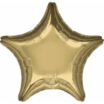 Picture of 18" FOIL - WHITE GOLD STAR 